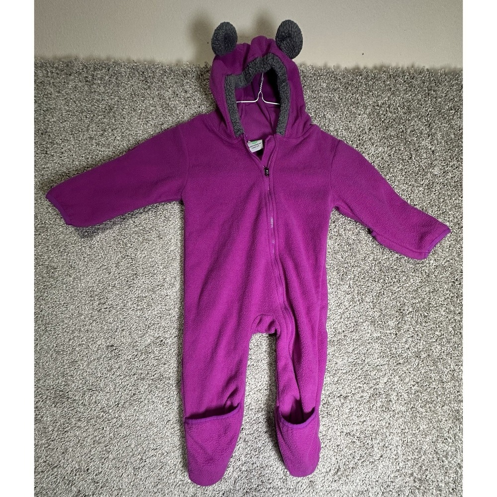 Carters Baby Sherpa Pullover 18M Snowflake Fleece Half Zip Winter